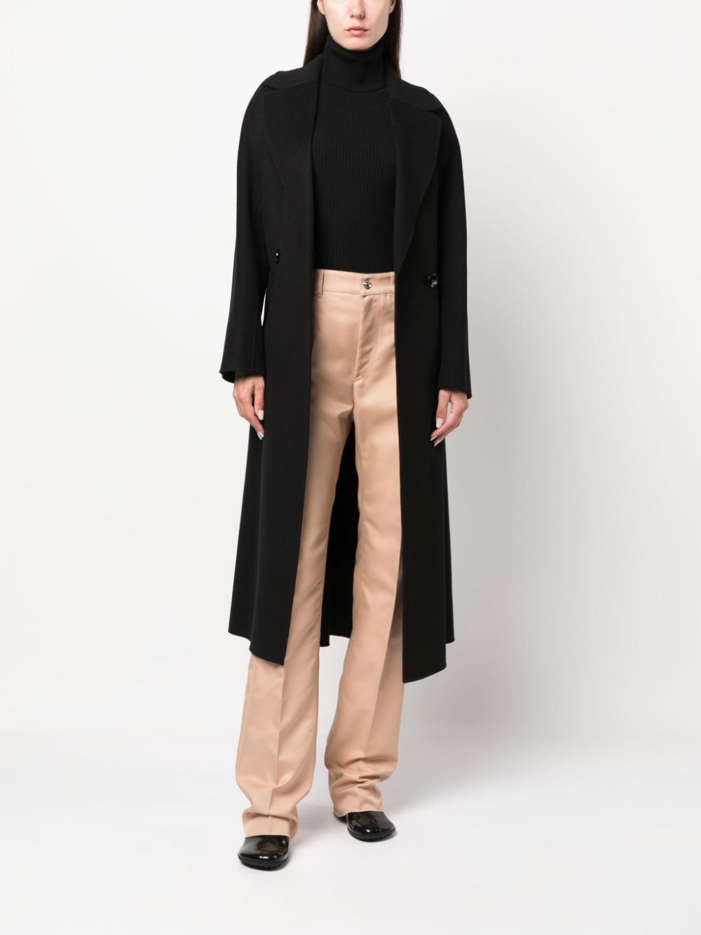 Pantaloni a vita exploit in beige - donna 