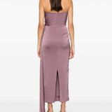 Abito senza spalline in malva Alex perry - donna 