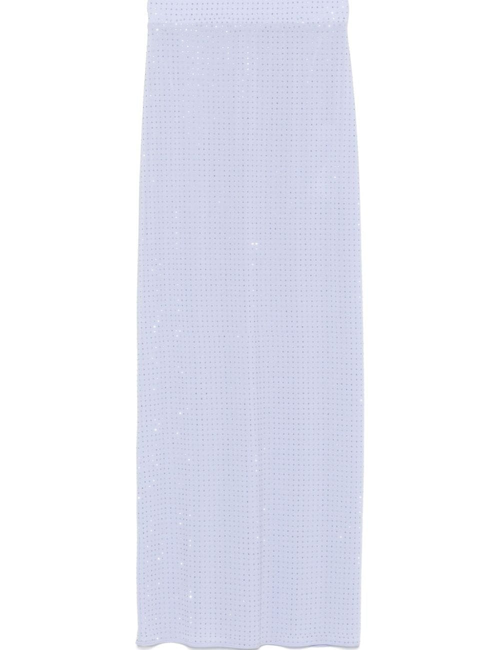 Gonna midi con cristalli in celeste Alex perry - donna 