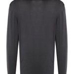 Maglione Camio Branco in grigio scuso Barena Venezia - uomo 