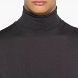 Maglione Camio Branco in grigio scuso Barena Venezia - uomo 