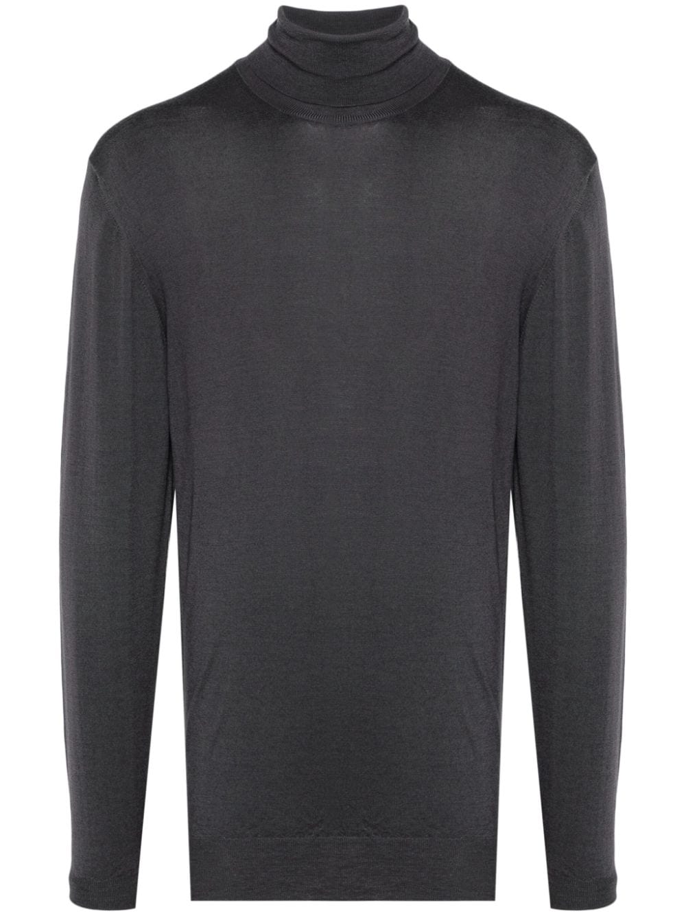 Maglione Camio Branco in grigio scuso Barena Venezia - uomo 