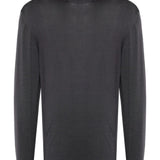 Maglione Camio Branco in grigio scuso Barena Venezia - uomo 