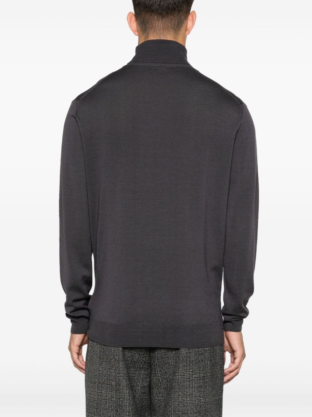 Maglione Camio Branco in grigio scuso Barena Venezia - uomo 