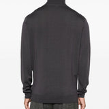 Maglione Camio Branco in grigio scuso Barena Venezia - uomo 