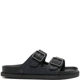 Ciabatte Arizona con fibbia in nero di Birkenstock - unisex 