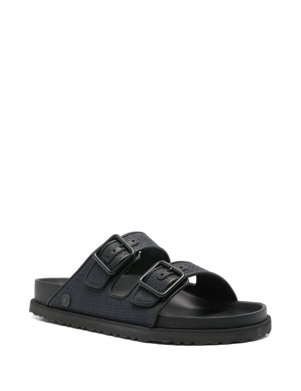 Ciabatte Arizona con fibbia in nero di Birkenstock - unisex 