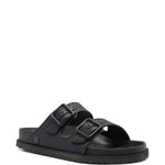 Ciabatte Arizona con fibbia in nero di Birkenstock - unisex 