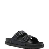 Ciabatte Arizona con fibbia in nero di Birkenstock - unisex 