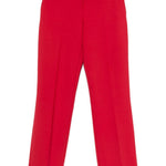 Pantaloni slim sartoriali in rosso Casablanca - donna 