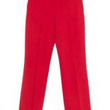 Pantaloni slim sartoriali in rosso Casablanca - donna 