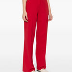 Pantaloni slim sartoriali in rosso Casablanca - donna 