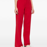 Pantaloni slim sartoriali in rosso Casablanca - donna 