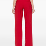 Pantaloni slim sartoriali in rosso Casablanca - donna 