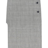 Gonna midi Principe di Galles in bianco e nero Courrèges - donna 
