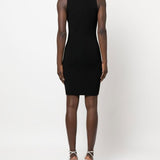 Abito con placca logo M-Onerva in nero Diesel - donna 