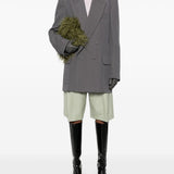Giacca con cintura bless in grigio Dries van noten - donna 