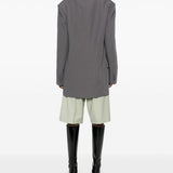 Giacca con cintura bless in grigio Dries van noten - donna 
