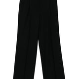 Pantaloni in misto lana portia in nero Dries van noten - donna 