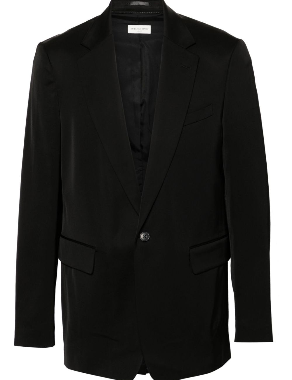 Giacca monopetto bram in nero Dries Van Noten - uomo 