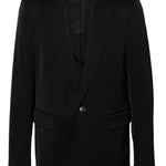 Giacca monopetto bram in nero Dries Van Noten - uomo 