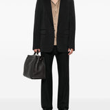 Giacca monopetto bram in nero Dries Van Noten - uomo 