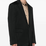 Giacca monopetto bram in nero Dries Van Noten - uomo 