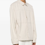 Camicia Duty in bianco di ENTIRE STUDIOS - Unisex 