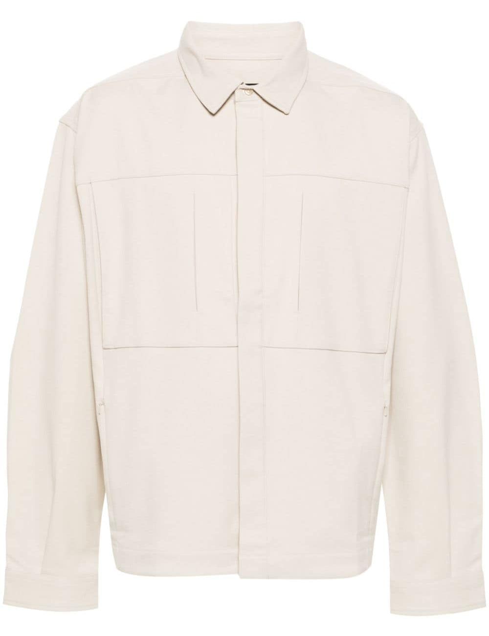 Camicia Duty in bianco di ENTIRE STUDIOS - Unisex 