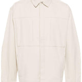 Camicia Duty in bianco di ENTIRE STUDIOS - Unisex 