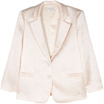 Blazer monopetto trapuntato in bianco Forte forte - donna 