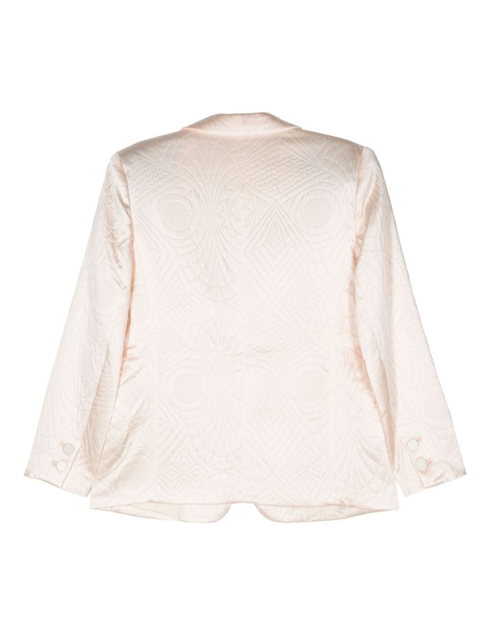 Blazer monopetto trapuntato in bianco Forte forte - donna 
