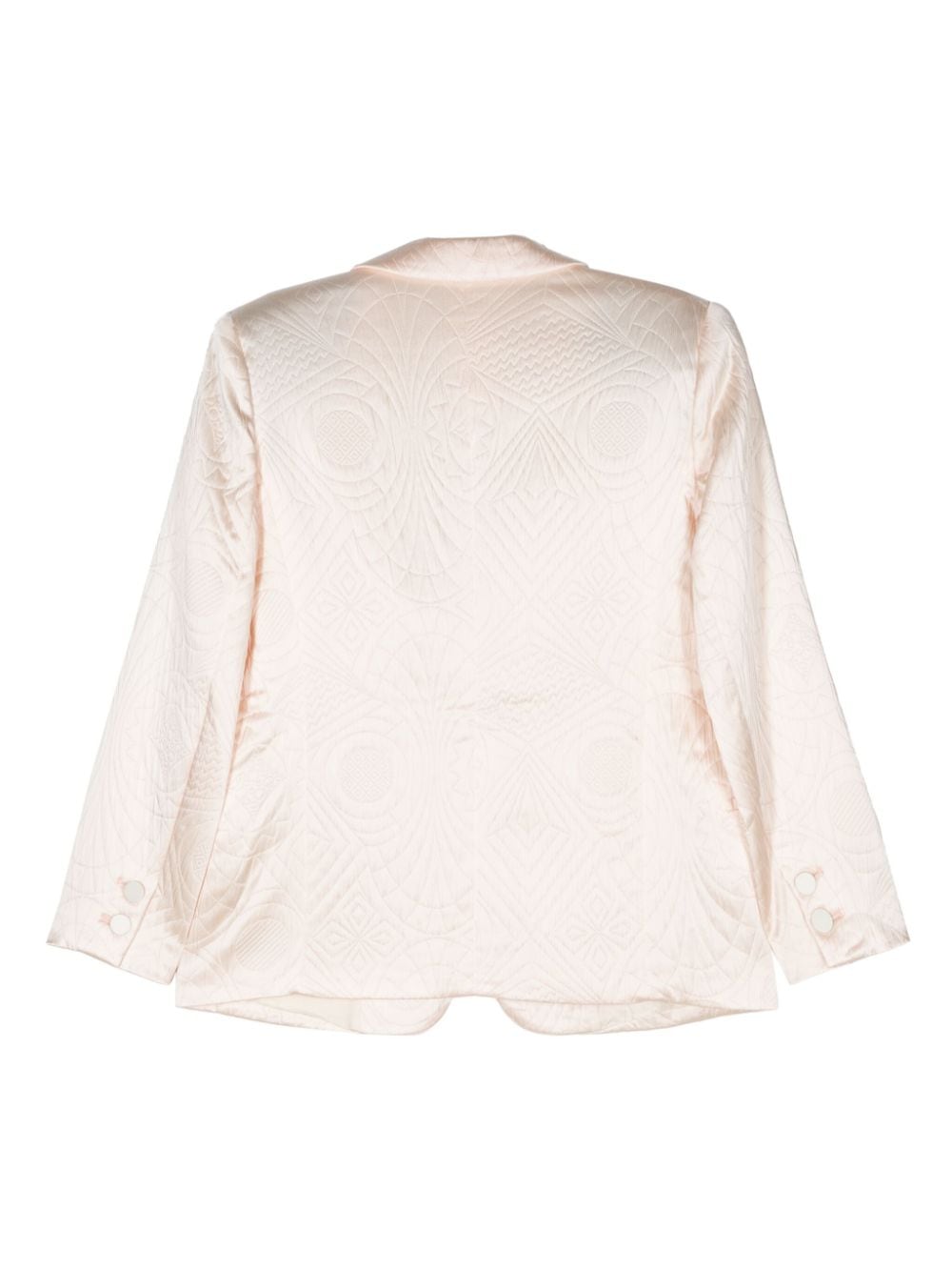 Blazer monopetto trapuntato in bianco Forte forte - donna 