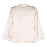 Blazer monopetto trapuntato in bianco Forte forte - donna 
