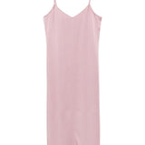 Abito midi satinato in lilla Forte forte - donna 