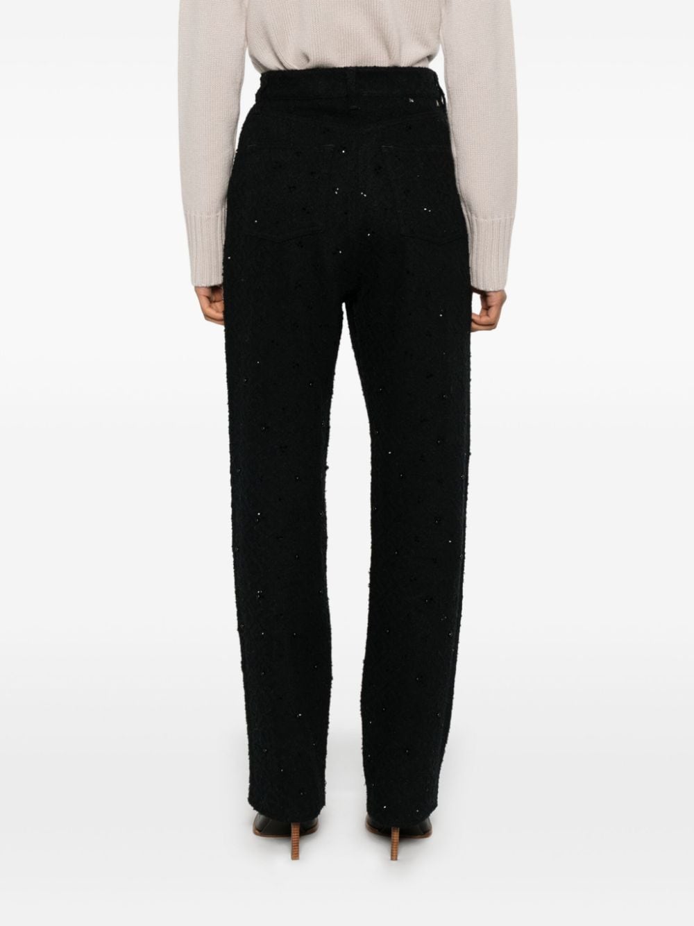 Jeans con decorazione in nero Golden goose - donna 