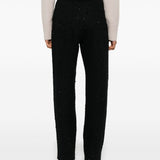 Jeans con decorazione in nero Golden goose - donna 