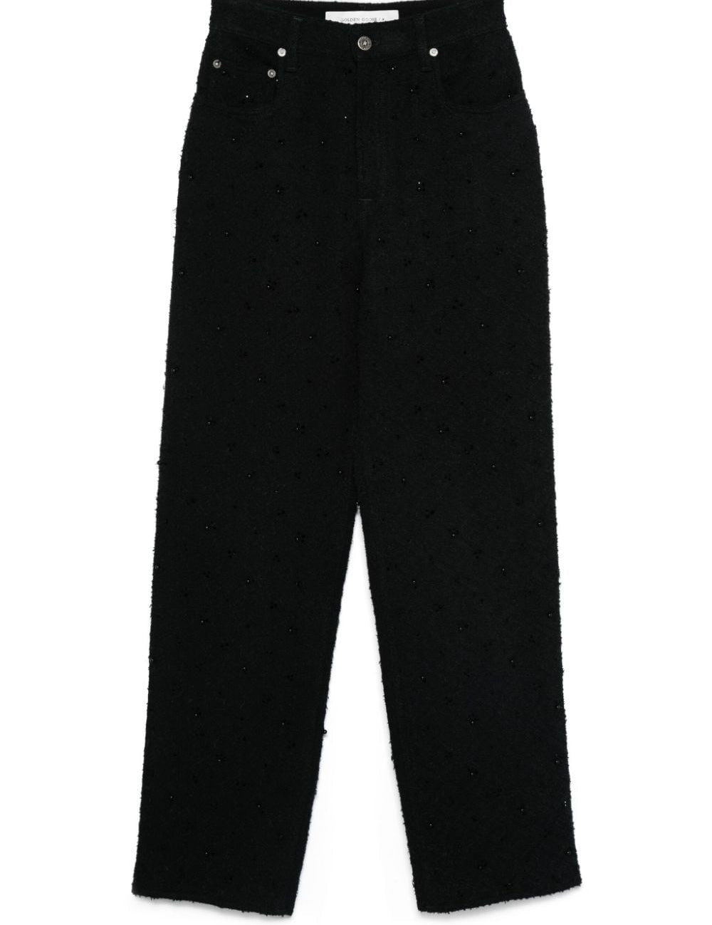 Jeans con decorazione in nero Golden goose - donna 