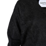 Maglione a maniche lunghe in nero Gotha - donna 