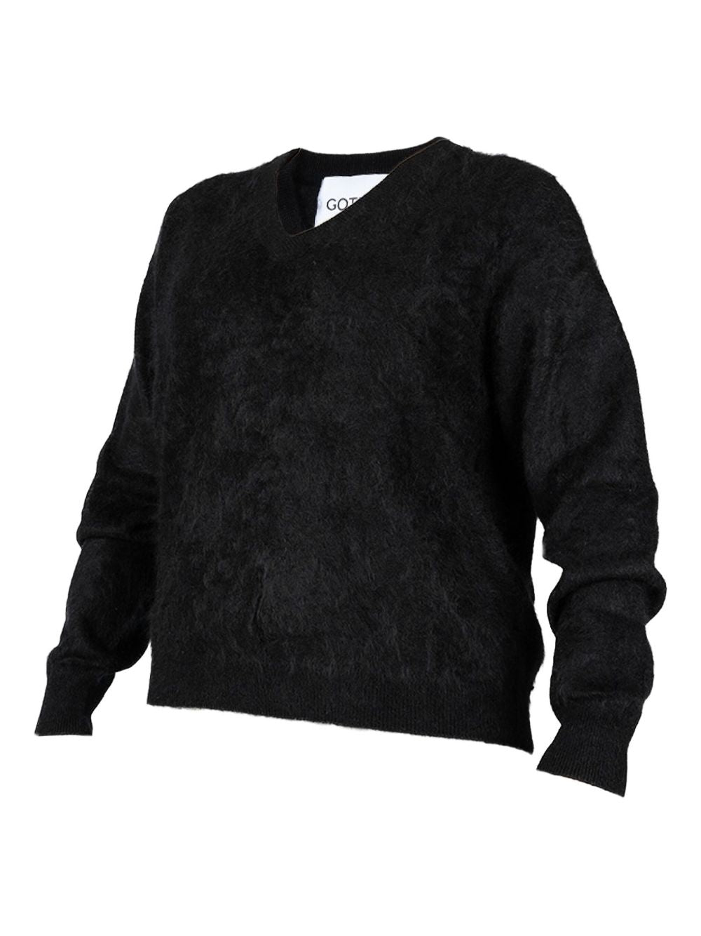 Maglione a maniche lunghe in nero Gotha - donna 