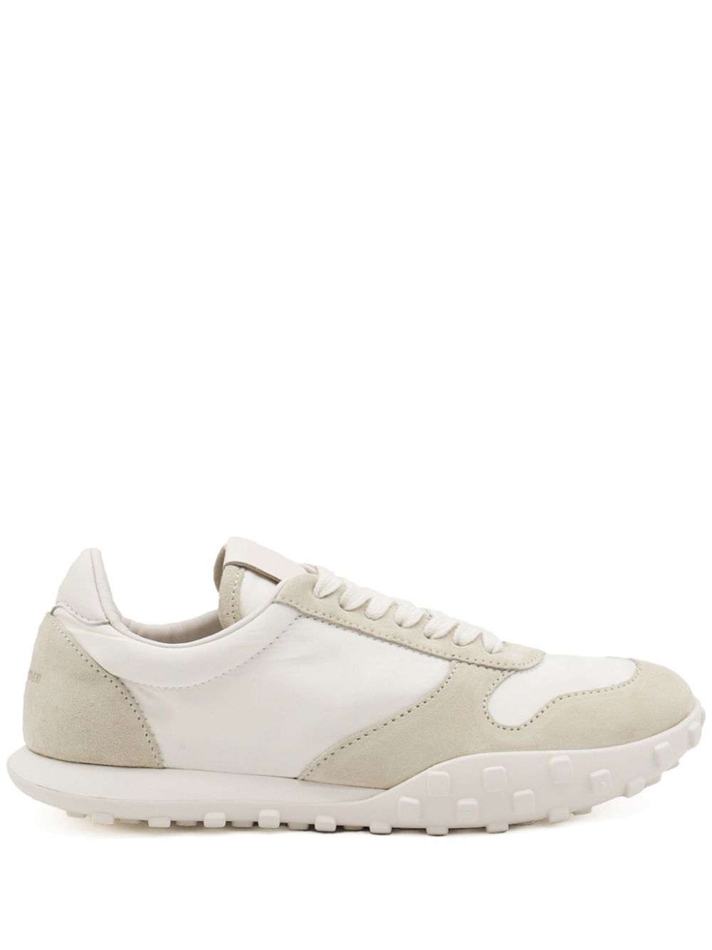 Sneakers basse in binco e beige Jil sander - donna 