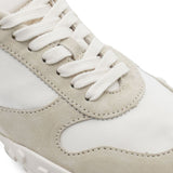 Sneakers basse in binco e beige Jil sander - donna 