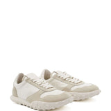 Sneakers basse in binco e beige Jil sander - donna 