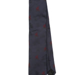 Cravatta Dog in blu di Lanvin - uomo 