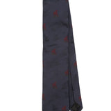 Cravatta Dog in blu di Lanvin - uomo 