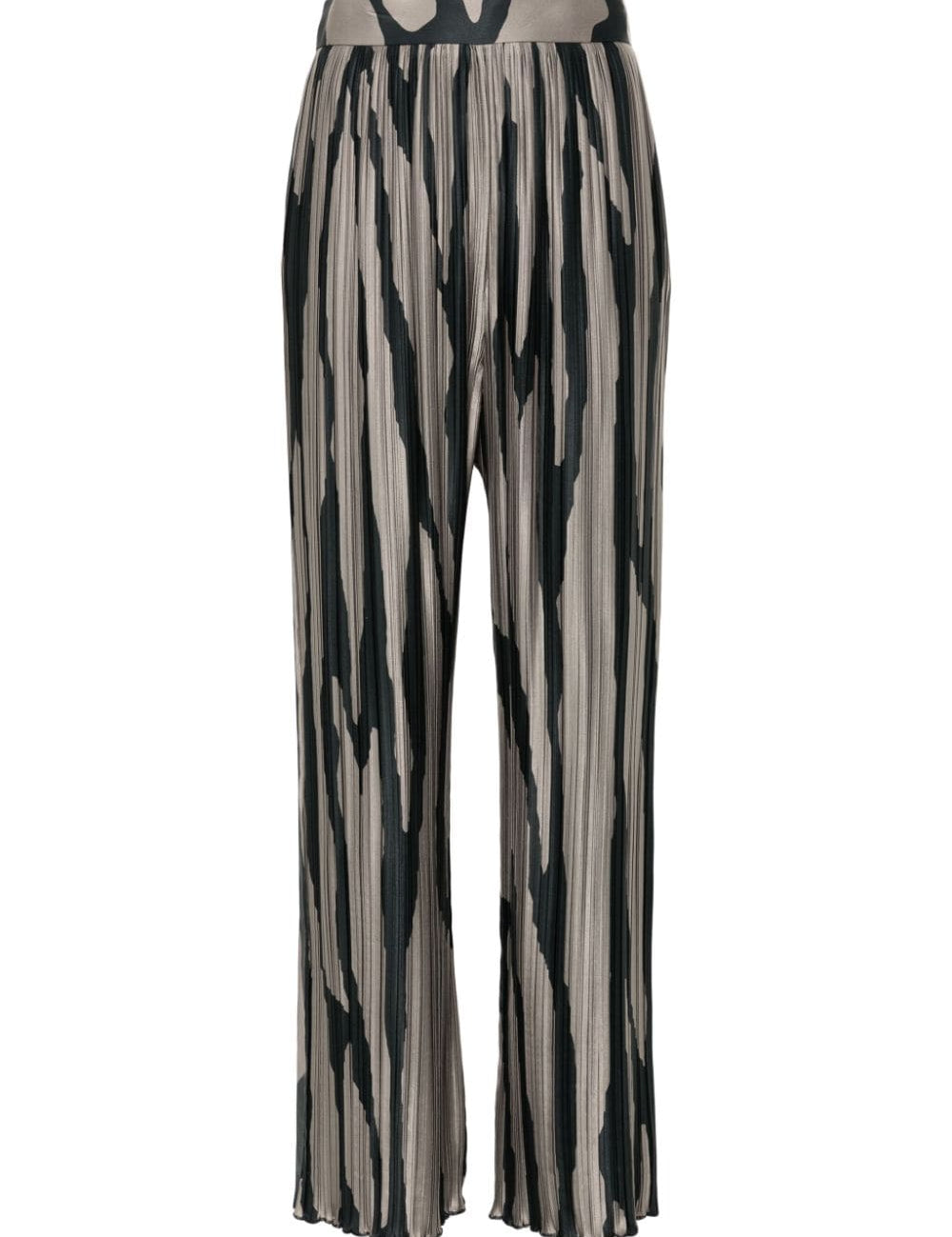 Pantaloni con stampa in grigio di Lanvin - donna 
