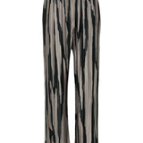 Pantaloni con stampa in grigio di Lanvin - donna 