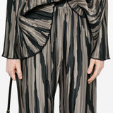 Pantaloni con stampa in grigio di Lanvin - donna 