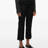 Pantaloni dorkas in nero Loulou Studio - donna 
