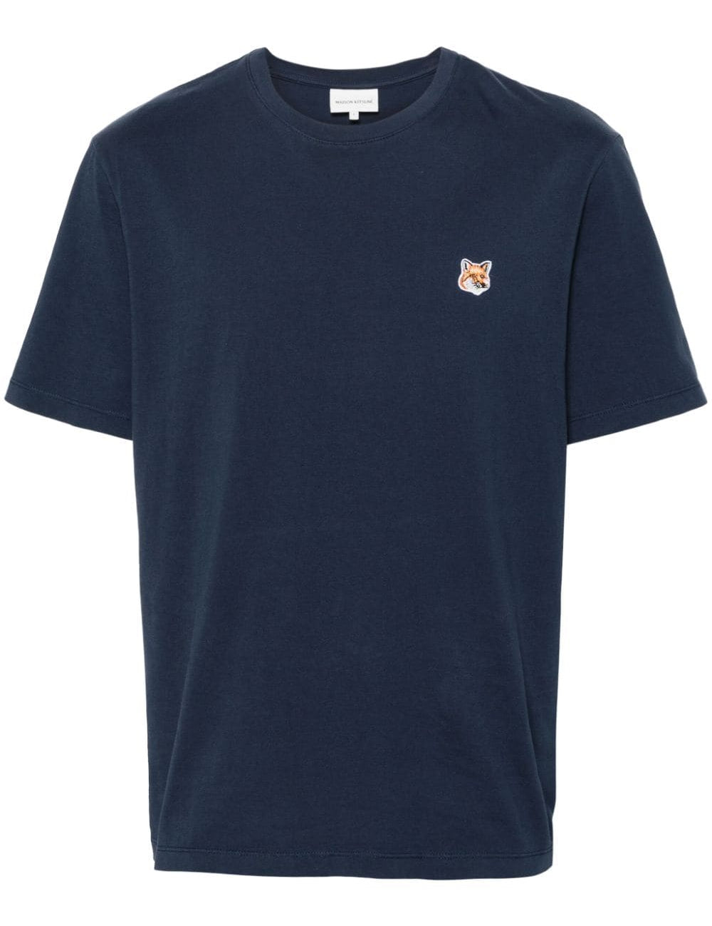 T-shirt con stampa Fox in blu - uomo 